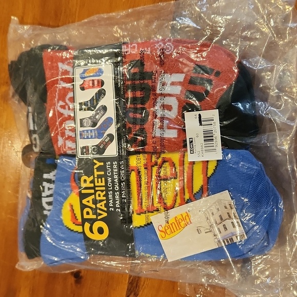 Seinfeld Other - Seinfeld socks 6 pairs